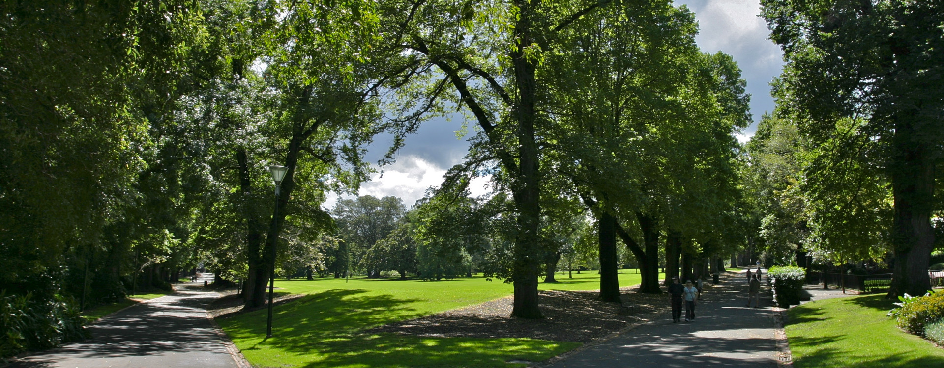 The beautiful greenery of Fitzroy Gardens is at your doorstep